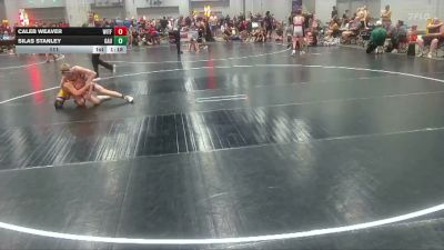 111 lbs Round 3 (4 Team) - Silas Stanley, GA United vs Caleb Weaver, Witchduck Training Facility