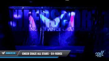 Cheer Craze All Stars - C4-Fierce [2018 Senior Coed Small 4 D2 Day 2] CHEERSPORT- National Cheerleading Championship