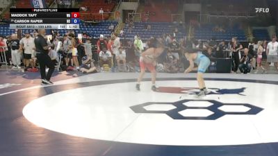 100 lbs Champ. Rd Of 64 - Maddox Taft, WA vs Carson Raper, NC