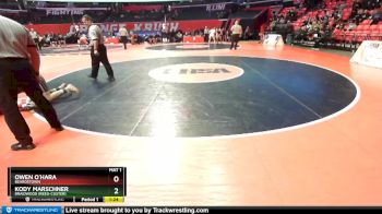 1A 220 lbs 3rd Place Match - Kody Marschner, Braidwood (Reed-Custer) vs Owen O`Hara, Beardstown