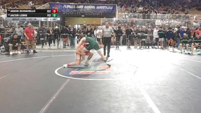 157 1A Semifinal - Jacob Lobis, Pine Crest vs JASON SCHIAVELLO, Clearwater Cen Catholic
