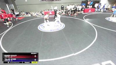 150 lbs Round 1 (16 Team) - Randy Euley, SJWA-GR vs Talan Acain, NAWA-GR