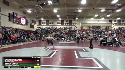 132 lbs Cons. Round 2 - Brody Lynch, Tinley Park (Andrew) vs Sawyer Wieland, Independence