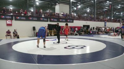 125 kg Quarters - Jimmy Mullen, SERTC- TMWC vs Carter Blough, Laker Wrestling Club