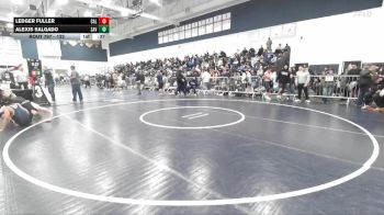 132 lbs Cons. Round 3 - Alexis Salgado, Santa Ana Valley vs Ledger Fuller, Calabasas