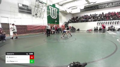 120 lbs Consi Of 4 - Ryan Amini, El Camino Real vs Giancarlo Plaza, Birmingham