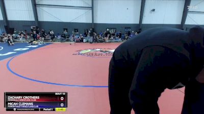 49-54 lbs Semifinal - Zachary Crothers, Peninsula Wrestling Club vs Micah Clemans, FordDynastyWrestlingClub