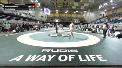 175 lbs 5th Place - Benjamin Smith, New York Military Academy vs Tyler Neiva, Greens Farms Academy