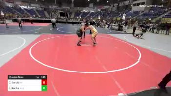 220 lbs Quarterfinal - Christopher Garcia, Rio Rancho vs Jesus Rocha, Wild Pack WC