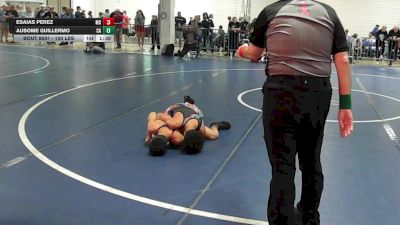 100 lbs Semifinal - Esaias Perez, MD vs Ausome Guillermo, CA