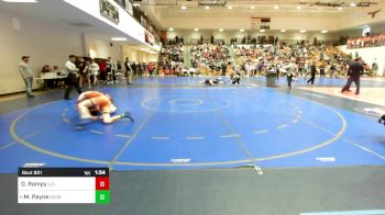 132 lbs Round Of 32 - Daniel Rampy, U.S. 19 Wrestling Club vs Mason Payne, Georgia