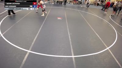126 lbs Champ. Round 2 - Devin Lechuga vs Ian Lessard, Pinnacle