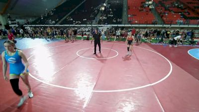 130 lbs Champ. Rd Of 16 - SOBINA Clendaniel, Alaska vs Kaytylynn Goforth, Utah