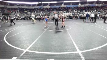 92 lbs Consi Of 8 #1 - Gaige Monteith, Purler vs Daxton Stewart, Vian