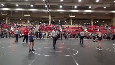 105 lbs Champ. Round 2 - Matias Ornelas, Andover Wrestling Club vs Tucker Verbeck, Maize Wrestling Club