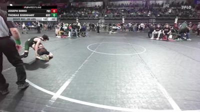 80 lbs Consi Of 16 #2 - Joseph Bibro, Pwc vs Thomas Eisenhart, North Hunterdon