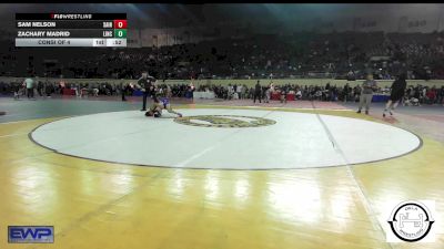 84 lbs Consi Of 4 - Sam Nelson, Saint's Wrestling Club vs Zachary Madrid, Lincoln Christian