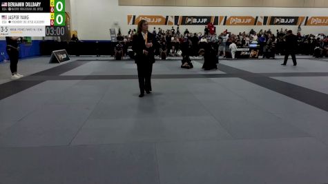 Benjamin Dillbary vs Jasper Yang 2026 PBJJF Pan American Jiu-Jitsu Championships