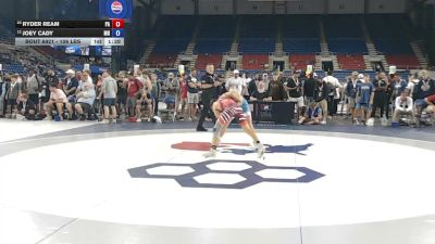 106 lbs Cons. Quarters - Ryder Ream, Pennsylvania vs Joey Cady, Minnesota