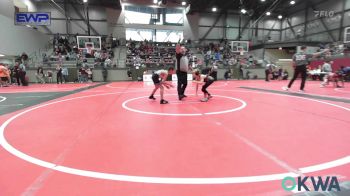 61 lbs Rr Rnd 4 - Jarod Smith, Tecumseh Youth Wrestling vs Gage Knight-Osborne, Pitbull Wrestling Academy