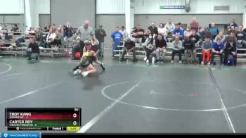 80 lbs Round 2 (6 Team) - Carter Roy, Virginia Predator vs Troy Kang, Ranger WC