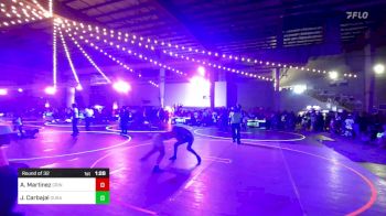 95 lbs Round Of 32 - Achilles Martinez, Grindhouse WC West vs Julian Carbajal, Duran Elite