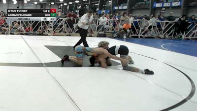 120 lbs Rr Rnd 3 - Wyatt Forney, Nebraska Blue - HSB vs Adrian Feliciano, Carolina Mat Mavericks - HSB