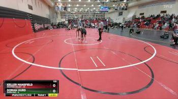 132 lbs Round 2 (4 Team) - Apurva Adhikari, Overland vs Keller Mansfield, Ralston Valley
