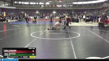 118 lbs Cons. Round 5 - Mike Boyhan, Auburn HS vs Ezra Swisher, Bellefonte Area Hs