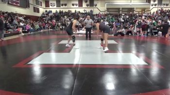 190 lbs Cons. Round 2 - Joslynn Dvorak, Waterloo West vs Eva Jara, Iowa City West