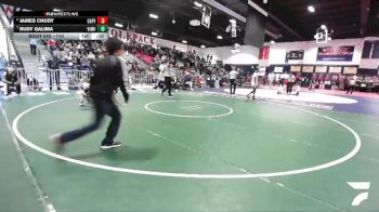 113 lbs Cons. Round 5 - Rudy Galima, Vista Murrieta vs James Chudy, Capistrano Valley