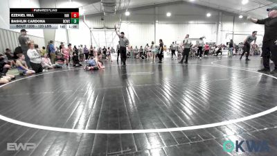 120 lbs Rr Rnd 1 - Ezekiel Hill, Van Buren Matdawgs vs Bashlin Cardona, Dark Cloud Wrestling Club