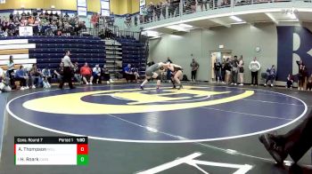 140 lbs. Cons. Round 7 - Hailey Roark, Cassville vs Ashlan Thompson, Willard