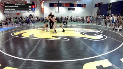 132 lbs Champ. Round 2 - Jason Gong, Fca vs Erik Lindstrom, Virginia Team Predator