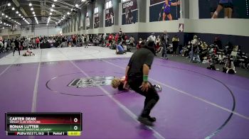61 lbs Cons. Round 2 - Ronan Lutter, Texas Eagle Wrestling Academy vs Carter Dean, Wesley Club Wrestling