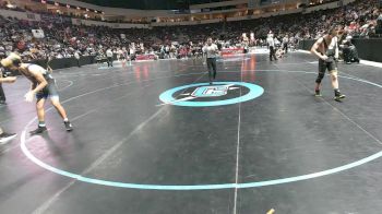 4A 150 lbs Champ. Round 1 - Isiah Garcia, Legacy Academy vs Zachary Katz, St. Pius X