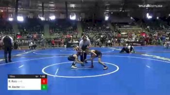73 lbs Consolation - Rocco Ruiz, Gladiator Wrestling vs Michael Baxter, Punisher Wrestling Company