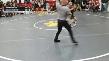 100 lbs Quarterfinal - Sarah Hammond, North Ridge vs Erin McMullan, Green River