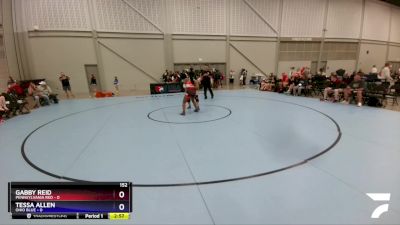 152 lbs Round 5 (6 Team) - Gabby Reid, Pennsylvania Red vs Tessa Allen, Ohio Blue