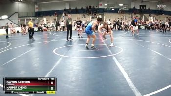 155 lbs Cons. Round 6 - Harper Cheng, Michigan Premier vs Payton Sampson, Cadillac