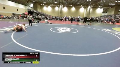 165B Cons. Semi - Keon Edwards, Newton HS vs Zaender Schoenebeck, Luxemburg-Casco