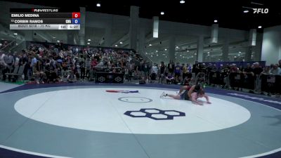 70 kg Champ. Rd Of 64 - Emilio Medina vs Corbin Ramos, Kenosha Wrestling Academy