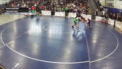 138 lbs Cons. Round 3 - William Cruz, Rancho vs Noah Sanchez, Durango