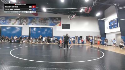 75 lbs Cooper Karber, Oklahoma vs Mason Simons, Virginia