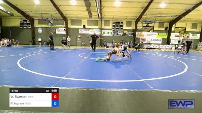 87 lbs Rr Rnd 2 - Wyatt Sweeten, Willard Youth Wrestling vs Preston Ingram, Rogue Warrior Wrestling