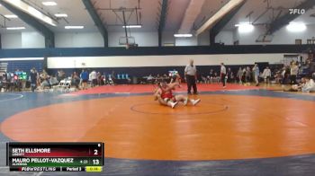 125 lbs Champ. Round 2 - Thomas Longo, Wilkes vs Ejiro Montoya, Franklin & Marshall Unattached