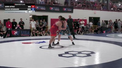 130F kg Champ. Round 1 - Aden Attao, NYAC vs Lucas Stoddard, West Point Wrestling Club