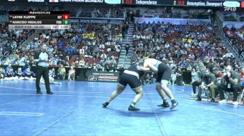 2A-285 lbs Champ. Round 1 - Narciso Hidalgo, Perry vs Layne Kleppe, North Fayette Valley