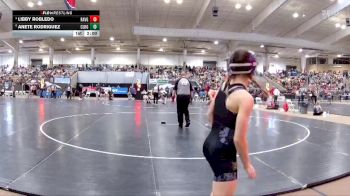 Girls 107 lbs Quarterfinal - Libby Robledo, Ravenwood High School vs Anete Rodriguez, Clarksville High School