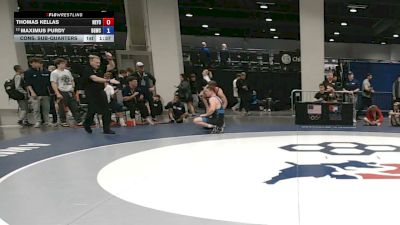 92 kg Cons. Sub-quarters - Thomas Kellas, New York vs Maximus Purdy, Big Game Wrestling Club